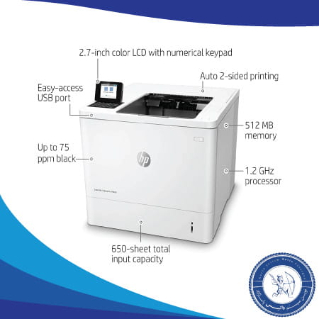 قیمت پرینتر اچ پی hp M609dn